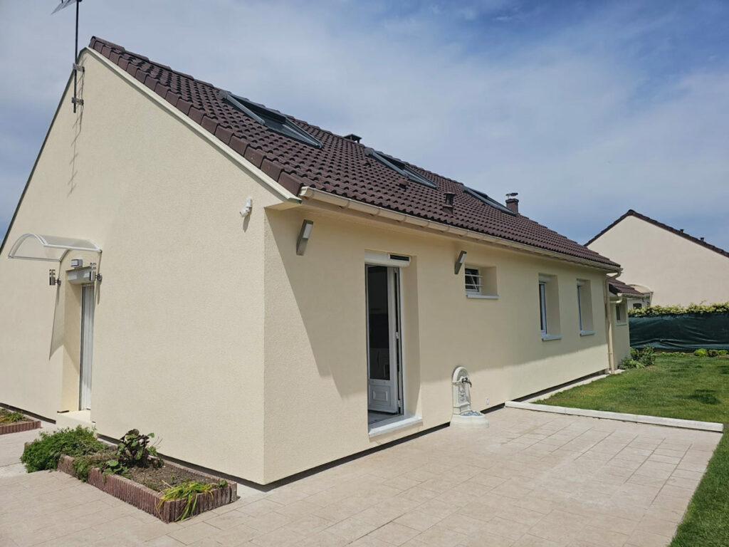 isolation thermique extérieur d'une maison à Cambronne les clermont par cofapi