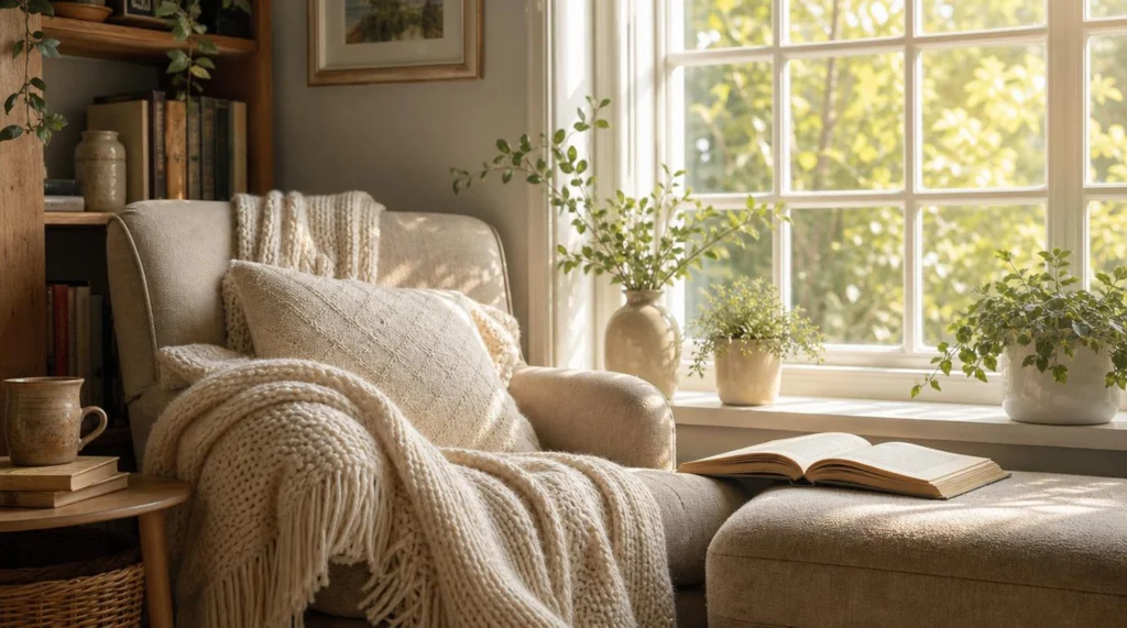 Une maison chauffée l'hiver, rafraichie l'été par l'installation d'une pompe à chaleur air-air par Cofairpur